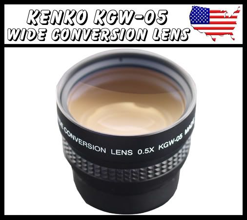 Kenko KGW 05 0 5X Video Conversion Wide Angle Lens