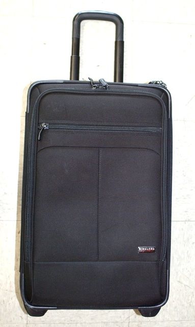 Kirkland Signature 22 Expandable Carry on Luggage Suitcase Ballistic