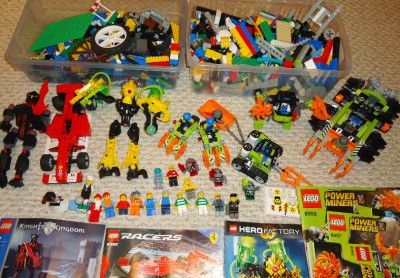 Lego Power Miners Lot Claw Digger Granite Grinder Miner Mech More