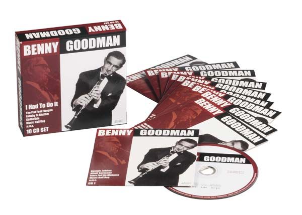 10 CD Box Benny Goodman Swing Bigband Jazz Neu OVP