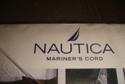 Nautica Mariners Cord Light Weight Corduroy Duvet Cover 106X92