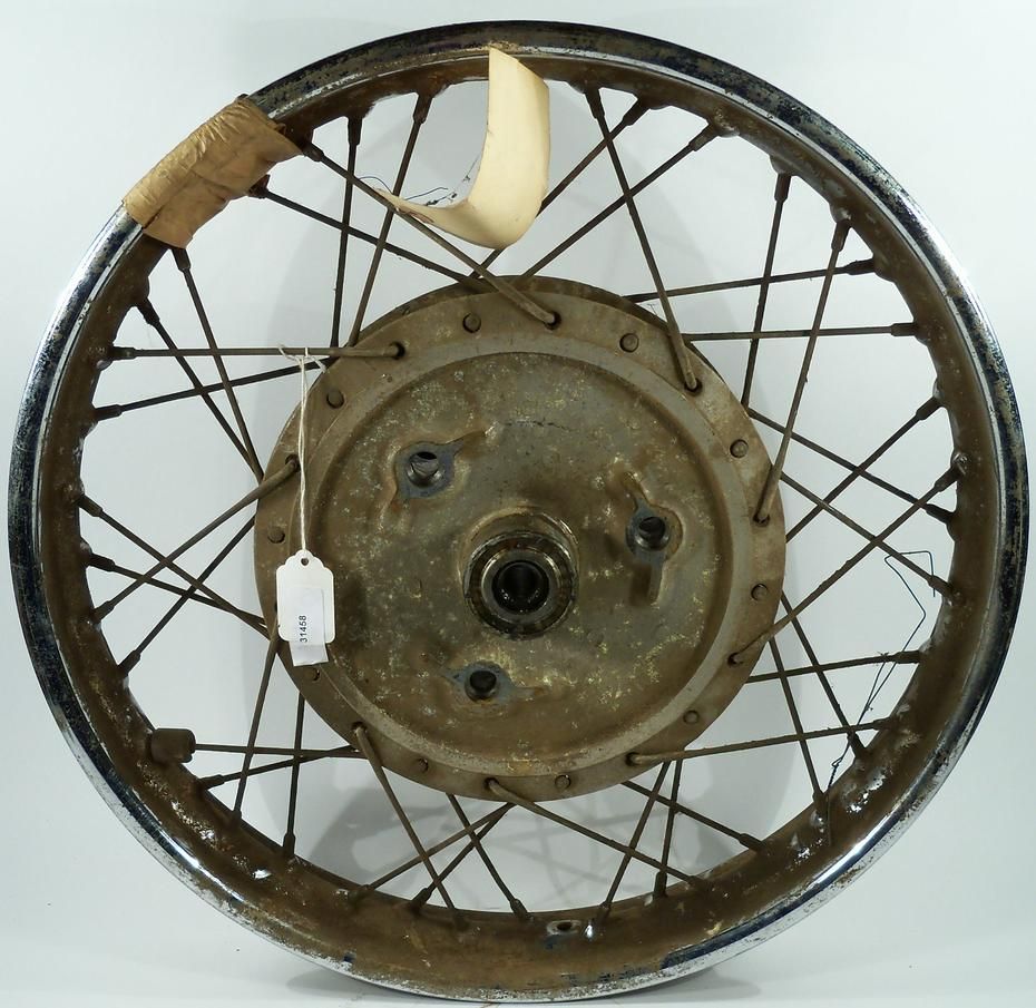 Norton Atlas W3 18 inch Rear Motorcycle Wheel Hub Brake Drum