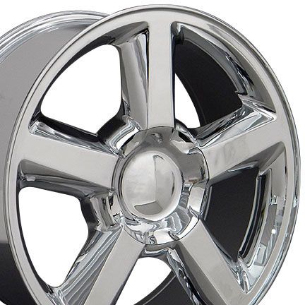 22 Tahoe Wheels Chrome 22x9 Rims Fit Chevrolet GMC Cadillac
