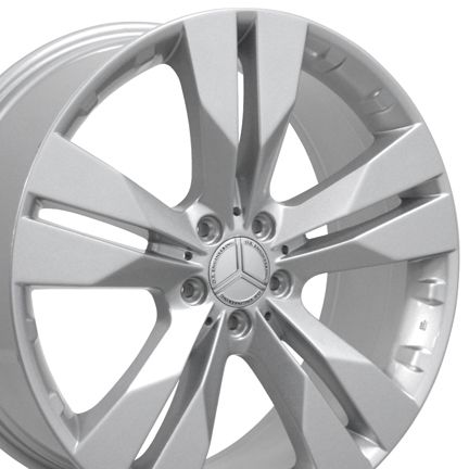 20 GL Class Style Silver Wheels Set of 4 Rims Fits Mercedes Benz 550