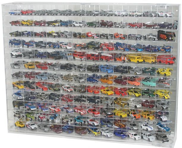 Hot Wheels NASCAR 1/64 Scale Display Case Fits 144 Cars Displayed at a
