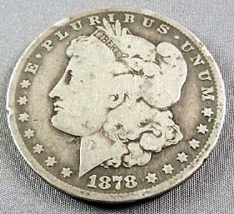 1878 CC Morgan Silver Dollar $