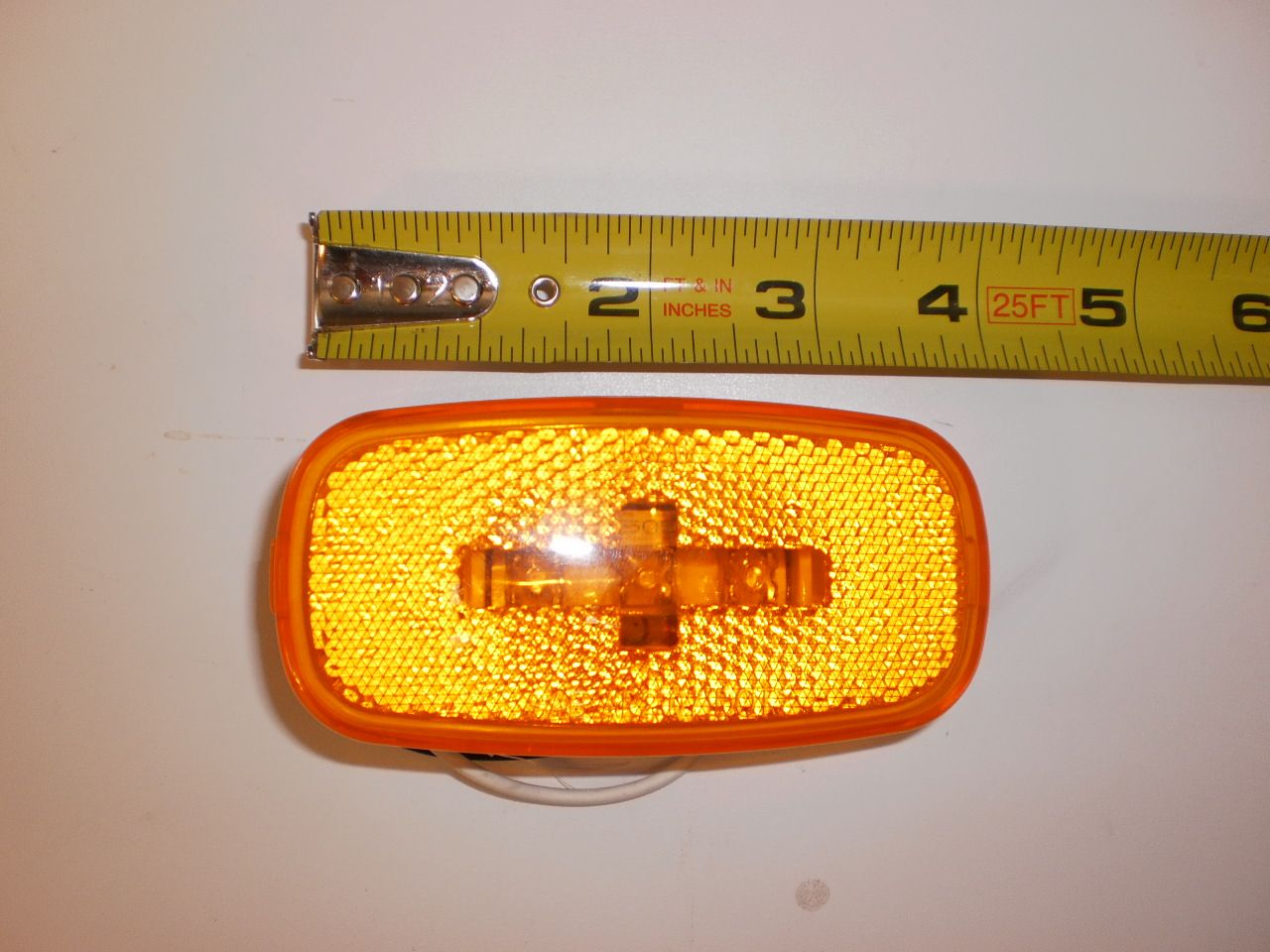 Jammy Marker CLEARANCE Light LED J 626 625 Amber 4x2 Reflex Lens