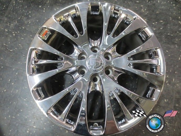 12 Cadillac Escalade Factory 22 Chrome Wheel Rims 4617 CK366