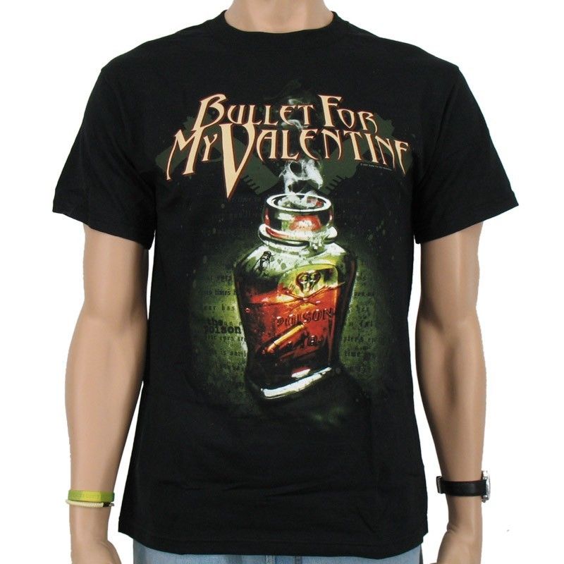 Bullet for my Valentine   Poison Band T Shirt, black