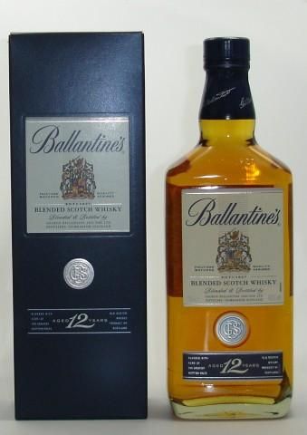 Ballantines 12 Years Aged Blended Scotch Whisky Jahre