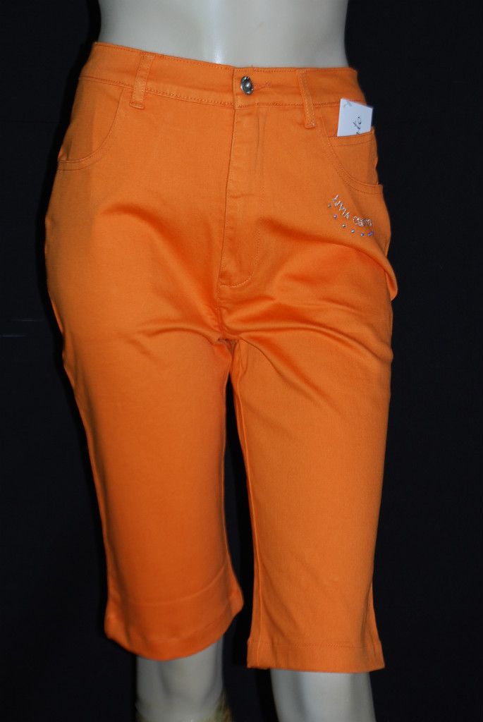 Shorts Hose JEANS Bermudas CAPRI trousers XS W26 neu 185€