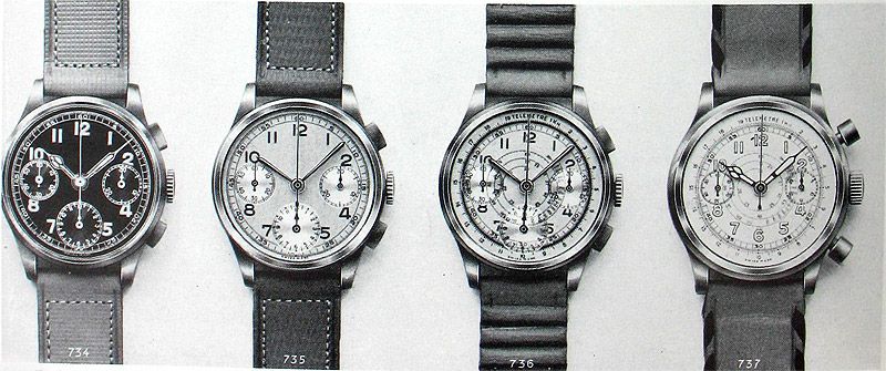 BREITLING Uhr Chronograph Tricompax 1937   Landeron 42