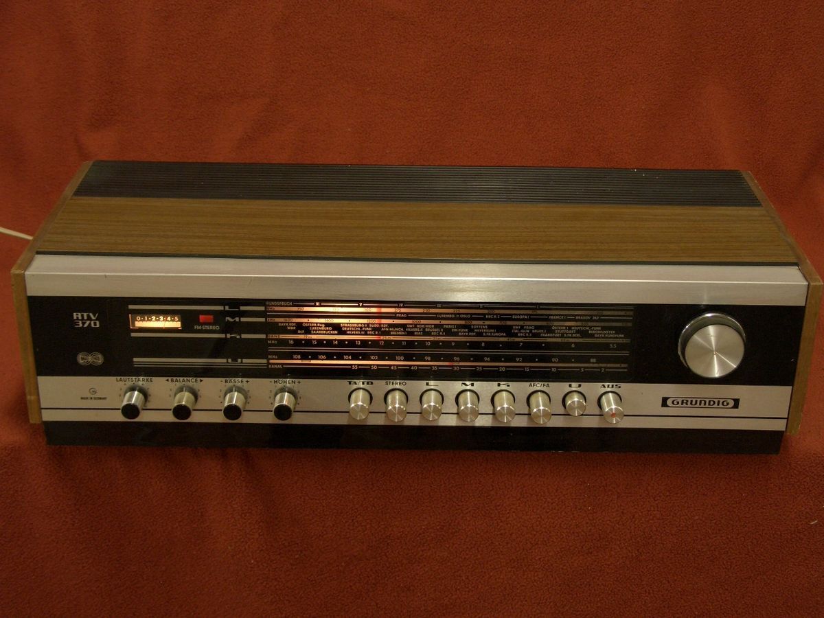 Grundig RTV 370 Radio Receiver Tuner Amplifier