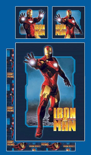 Iron Man 2 Bettwäsche 140x200cm NEU