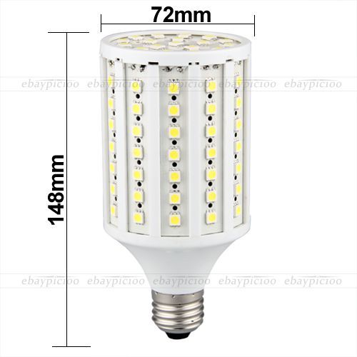 E27 17W 102 5050 SMD LED Birne Leuchte Lampe Licht Weiß HIGH POWER