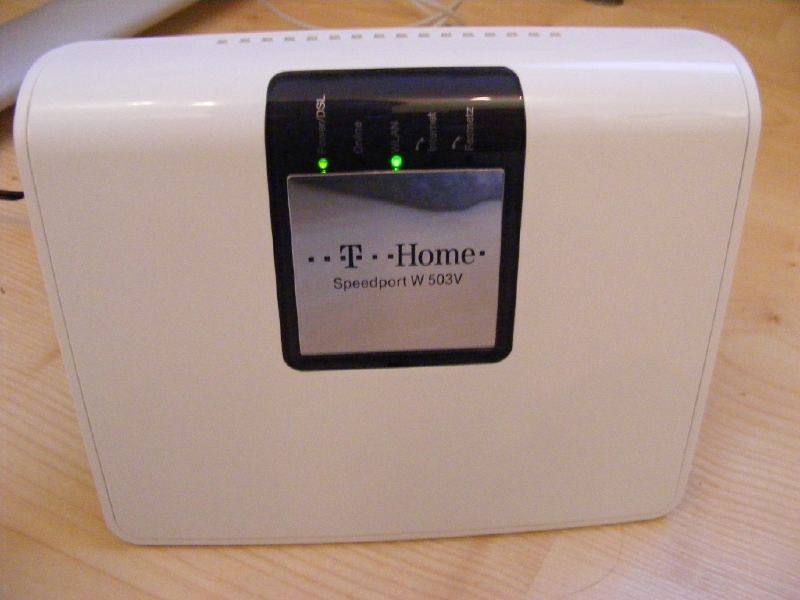 Ich versteigere einen Speedport W 503 V WLAN DSL Router 