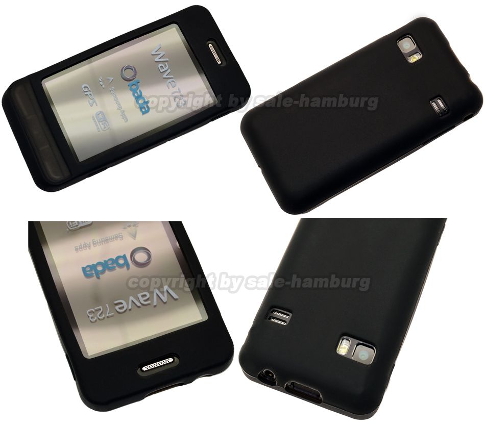 Samsung Wave 723 Silikon Case Tasche Hülle Handytasche