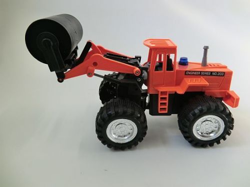 Radlader 2er Set, Farbe orange, Kinderspielzeug, Baufahrzeuge, NEU