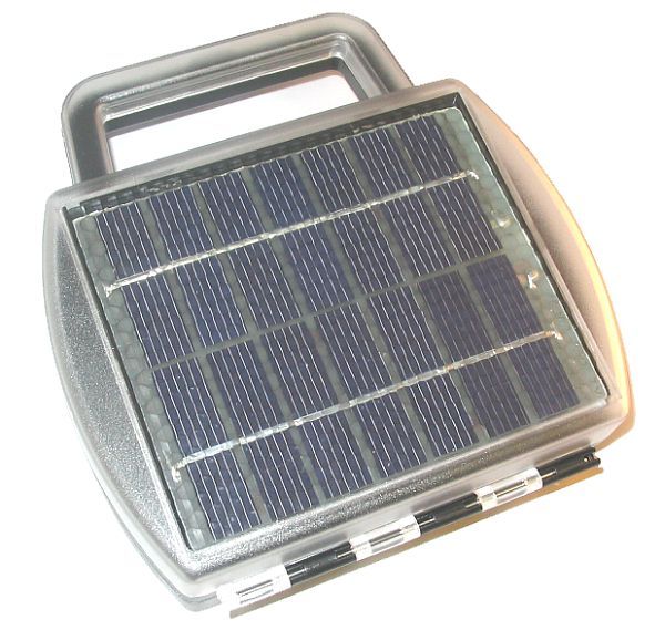 Solarladegerät für AA/AAA/C/D Akkus Ladegerät Nr. ES907